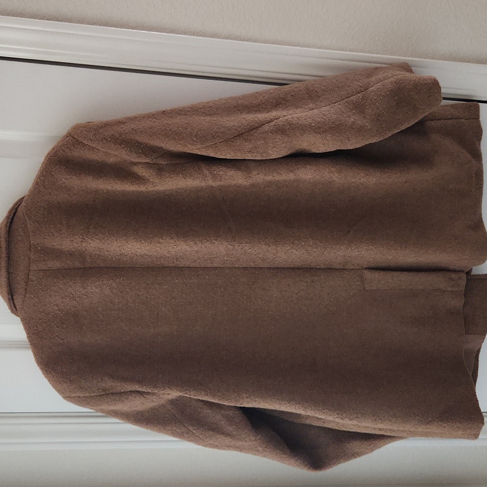 Universal Thread Oversized "Wool Like" Tan Jacket, Size XL - Picture 6 of 6